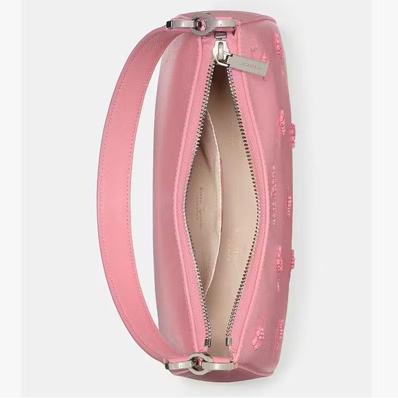 ♠️Kate Spade Margot Floral Applique Shoulder Bag, Grapefruit Soda Pink NEW NWT - Picture 4 of 5